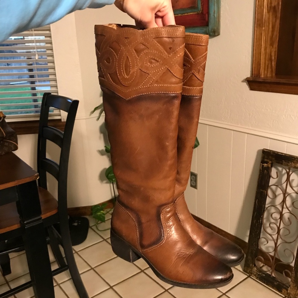 Brown Riding Boots